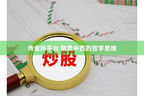 传金所平台 融贯中西的哲学思维
